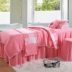 Rửa sạch bông vẻ đẹp trải giường bốn bộ cotton thẩm mỹ viện cơ thể hình xăm massage bộ giường đơn giản phổ tùy chỉnh