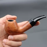 Hualu деревянный дым борьба с творческим сплошным деревом фильтрации сухой дым табак, табак, табак специальная табачная сумка горшок мужская мебель для дымовой мебели подарки подарки