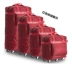 158 gói vận chuyển hàng không công suất lớn gói bánh xe gấp kính thiên văn ở nước ngoài di chuyển túi hành lý túi phổ bánh xe - Túi du lịch