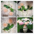 Mô phỏng Hyacinth Hydrangea Dandelion Onion Ball Home Living Room Trang trí Hoa Đặt hoa Hoa giả Hình xăm - Hoa nhân tạo / Cây / Trái cây cây mai giả trang trí tết Hoa nhân tạo / Cây / Trái cây