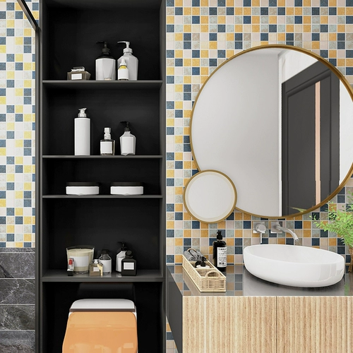 Сельская керамическая антикварная мозаичная плитка ретро -кухонная кухня ресторан балкон ванная комната крыльца фоновая стена