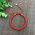 Dệt kim tay năm nay, vòng tay dây đỏ may mắn đơn giản nữ đôi nam sinh viên Hàn Quốc phiên bản dây đỏ tay đỏ mong ước - Vòng đeo tay Clasp Vòng đeo tay Clasp
