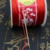 DIY dây trang sức dây đeo vòng tay với dây đỏ Đài Loan Một dây ngọc bích kim cương nút thắt nút thắt nút dây bện - Vòng đeo tay Clasp Vòng đeo tay Clasp