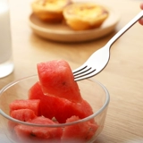 Детская портативная вилка для фруктов для взрослых для школьников домашнего использования из нержавеющей стали, посуда, увеличенная толщина