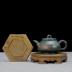Nồi gỗ rắn cơ sở cơ sở tea set ấm trà chủ nồi hỗ trợ nồi pad cách nhiệt nồi cát màu tím Chengmu lễ trà zero trận đấu bình thủy tinh pha trà Trà sứ