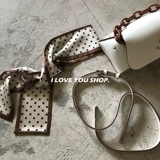 Магазин ILOVEYOUSHOP, сумка через плечо, корейская версия, персонализированная трехмерная треугольная портативная маленькая сумка на цепочке с цепочкой, сумка через плечо