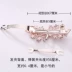 Nhật Bản và Hàn Quốc đầu clip nhỏ mùa xuân clip pha lê rhinestone kim loại kẹp tóc kẹp tóc clip bên clip phụ kiện tóc Liu Haitou đồ trang sức