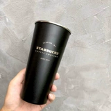 2020 чашка Starbucks Черное золото и белая сакура градиент рождественская елка зеленая летняя бумага из нержавеющей стали чашка рабочего стола