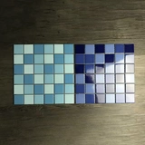 Бассейн, мозаика, синяя головоломка