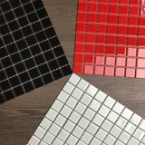 Хрустальная стеклянная мозаика Фоновая стена Красный Оранжевый, Желтый, Желтый, Черный цвет кухня