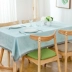 Người Trung Quốc phong cách gỗ gụ bàn ăn bàn vải lanh khăn trải bàn mới lễ hội màu đỏ kết hôn kiểu Trung Hoa đặc hình chữ nhật - Khăn trải bàn Khăn trải bàn