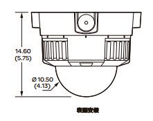 Камера 派尔高pelco室外防水防爆半球摄像机 is50chv10fxc