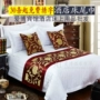 Giường ngủ với tập tin Châu Âu trải giường bảng cờ cờ cờ đuôi sản phẩm khách sạn khách sạn khách sạn đuôi khăn khách sạn cao thảm trải giường thay đệm