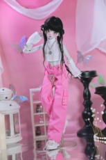 Одежда для кукол BJD （菜包猪肉铺）bjd4分熊妹熊蛋兔豆豆mddmsd娃衣 日常休闲款