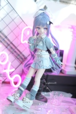 Одежда для кукол BJD （菜包猪肉铺）bjd4分熊妹熊蛋兔豆豆mddmsd娃衣 禁忌之心