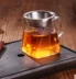 Kung Fu trà đặt trà thủy tinh trà rò rỉ lọc trong suốt cốc công bằng trà lọc lọc trà phụ kiện lễ đặc biệt cung cấp