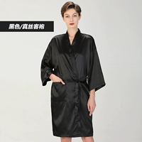 Настоящая шелковая одежда (черная)