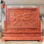 Dongyang khắc gỗ rắn màn hình khắc màn hình ghế ngồi Trung Quốc cổ lớn cơ sở hơn một năm màn hình phân vùng phòng khách - Màn hình / Cửa sổ vách ngăn phòng khách bằng gỗ
