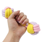 Игрушка, плетеные гантели, домашний питомец