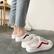 2018 mùa hè mới Hàn Quốc phiên bản của bán hỗ trợ gót giày giày thường thở nửa dép của phụ nữ giày kéo giày
