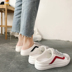 2018 mùa hè mới Hàn Quốc phiên bản của bán hỗ trợ gót giày giày thường thở nửa dép của phụ nữ giày kéo giày Dép