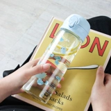 Cartoon Simple Glass Cup Cute Women Women Water Water Cup с масштабным стилем в корейском стиле.