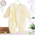 Quần áo trẻ sơ sinh bé onesies bé bướm quần áo mùa xuân và mùa thu mùa hè 0-3-6 tháng romper cotton