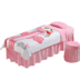 in Pink Panther pha lê gia đình của bốn bộ dày phong cách châu Âu nhung bedspread vẻ đẹp thẩm mỹ viện Massage toàn thân tùy chỉnh - Trang bị tấm ra giường spa Trang bị tấm