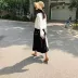 Váy thun mới đa năng của Hàn Quốc - Váy chân váy chữ a ngắn đẹp Váy
