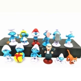 12 Smurfs сестра Голубая сестра Геге ведьм семейный семейный семейный семейный семейный семейный мультфильм персонаж ручного качания модель свинга
