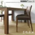 Nhật bản-phong cách sồi trắng rắn bàn ăn gỗ và ghế kết hợp phong cách Bắc Âu nhà hàng bảo vệ môi trường đồ nội thất bảng tùy chỉnh