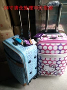 Vỏ xe đẩy hành lý 24 inch unisex vải vali chống thấm nước Giang Tô, Chiết Giang và Thượng Hải