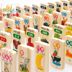 Đặc biệt tròn hai mặt 100 ký tự Trung Quốc Domino alphabetization khối xây dựng trẻ em early education puzzle bé đồ chơi Khối xây dựng