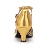 Женщина для взрослых в середине каблуки латино -танцевальная обувь вальс танцевать танце