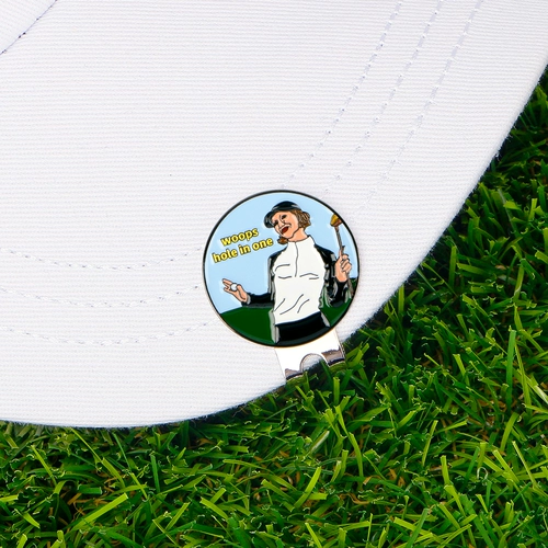 Новый гольф Марк Марк 25 мм для гольф -бала стандарт творческий дизайн узора дизайна