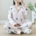 Mùa xuân và mùa thu chăn bông quần áo dày cotton phụ nữ mang thai đồ ngủ kích thước lớn sau sinh cho ăn quần áo bà mẹ cho con bú - Giải trí mặc / Mum mặc