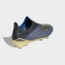 Cánh xanh chính hãng Adidas X 19+ FG Giày bóng đá nam móng tay thi đấu cỏ tự nhiên F35320 - Giày bóng đá