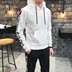 Áo len nam hoodie mùa thu 2019 mới thủy triều hai mảnh nam thể thao giản dị phù hợp với người mẫu mùa xuân và mùa thu nam - Bộ đồ đồ bộ thun Bộ đồ