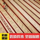 Китайская стиль сплошной древесина резной линии талии пограничная линия пограничная линия европейская потолочная телевизионный фон