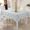 Nordic đơn giản vải kẻ sọc bảng vải không thấm nước dùng một lần chống dầu chống bỏng dày vải khăn trải bàn bàn cà phê bàn ​​tròn mat - Khăn trải bàn