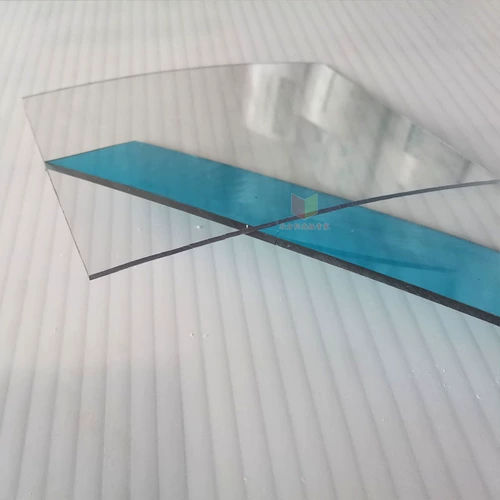 Прозрачная пластиковая пластиковая пластическая пластическая плата ПК с двойной выносливость