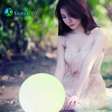 Светодиодная большая мигающая водонепроницаемая лампа для спальни, бассейн на солнечной энергии для беседки, люстра