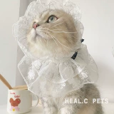 Оригинальный милый кружевной нагрудник для принцессы, шарф, популярно в интернете