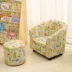 cartoon sofa gỗ rắn sofa vải di động và rửa được nhỏ đơn ghế beanbag em bé dễ thương của trẻ em - Ghế sô pha Ghế sô pha