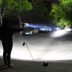 Đá cột xe máy đèn xenon đèn xenon Bên Ngoài spotlight HID siêu sáng chói 35 Wát bóng đèn bóng đèn H3 đèn led xe máy air blade 125 Đèn HID xe máy