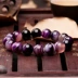 Mới Dzi Đính cườm Vòng tay mã não Hoa hồng đỏ Xanh tím Sọc Agate Handmade Bracelet Công ty Quà tặng Bán buôn