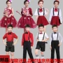 Liuyi hiệu suất nam và nữ điệp khúc phù hợp với máy chủ dress phù hợp với trẻ em của trang phục nam dài tay trường tiểu học trẻ em shop trẻ em