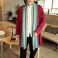 Tây Tạng nam mới mùa đông áo khoác Tây Tạng phần thanh niên Trang phục Tây Tạng áo choàng Tây Tạng trang phục gió quốc gia quần áo shop quần áo nam
