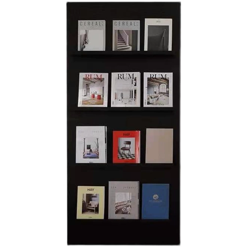 Минималистичная книжная полка, система хранения, многослойный журнал, популярно в интернете, делается под заказ