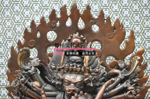 Bonor Daweide тысячи рук тысячи больших широких короля Конг Будда Статуя Танта Свет Слон Будда Шлят 30 см.